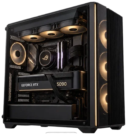 A machine with an NVIDIA RTX 5090